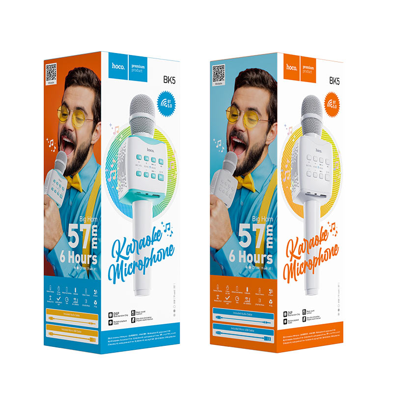 HOCO BK5 Wireless Karaoke Microphone