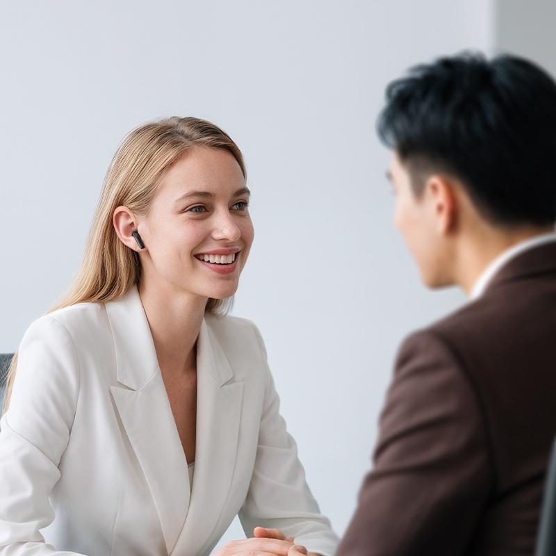 HOCO EQ27 TWS ANC+ENC Smart AI Translation Bluetooth Earphone