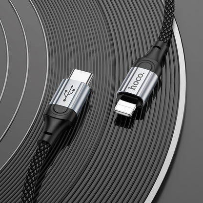 HOCO X102 Type-C to Lightning PD 27W Charging Data Cable 1m