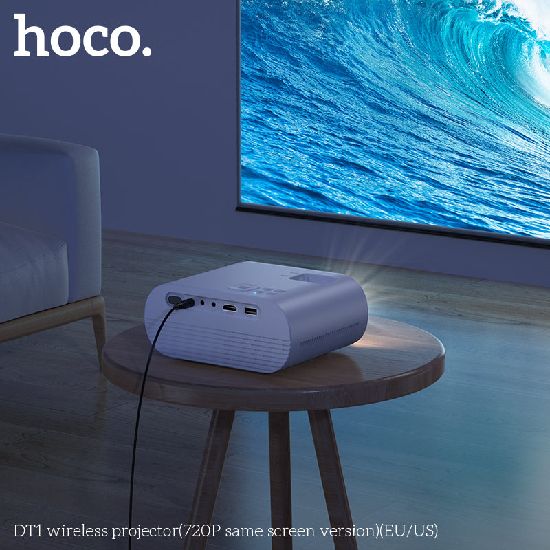 HOCO DT1 Wireless Projector (720P Screen Version)