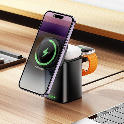 HOCO CQ20 3-in-1 Wireless Charging Dock