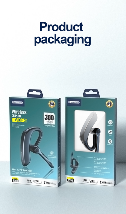 Jellico S760 Wireless Clip-On Headset