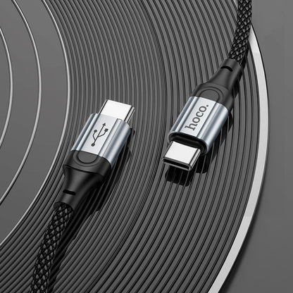 HOCO X102 Type-C to Type-C PD 60W Charging Data Cable 1m