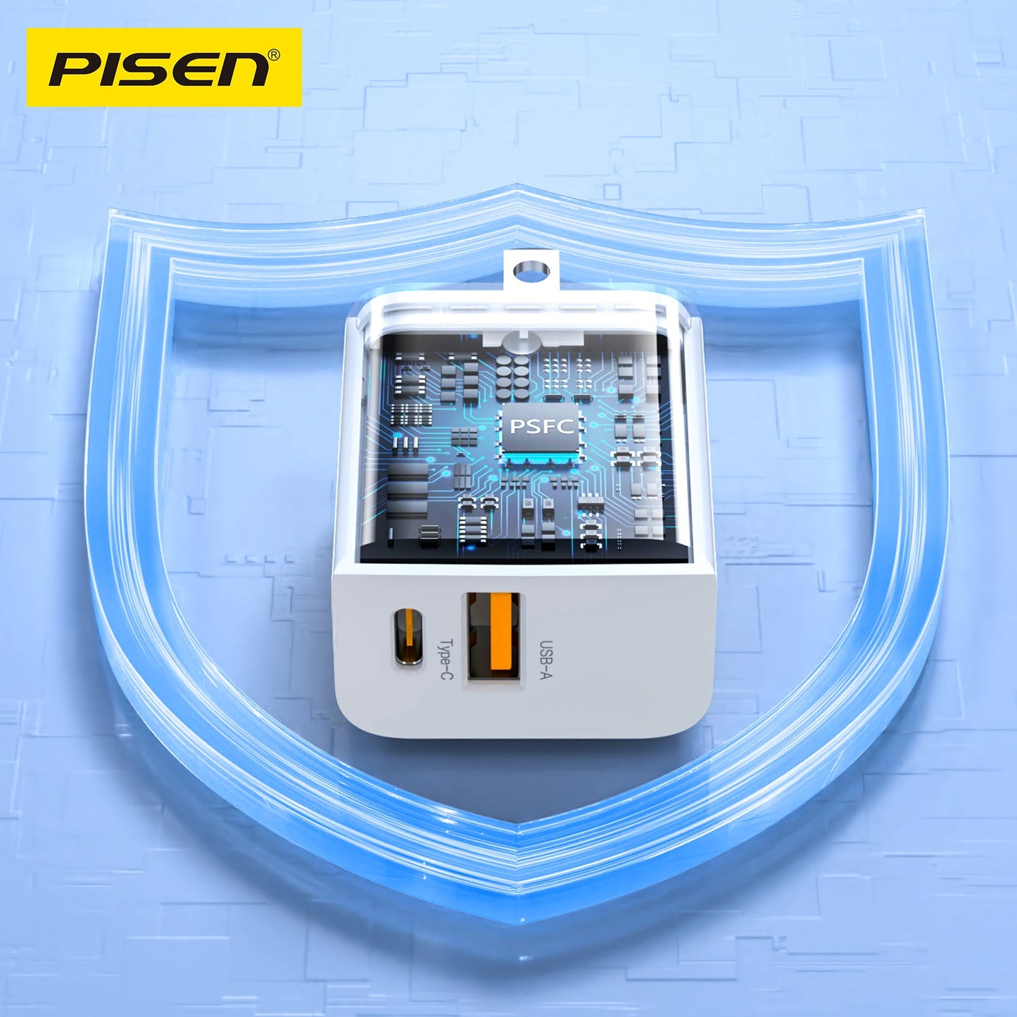 PISEN QUICK TS-C171 PD30W Fast Charger (1C1A)