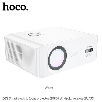 HOCO DT3 Smart Electric Focus Projector (Android version 1080P)