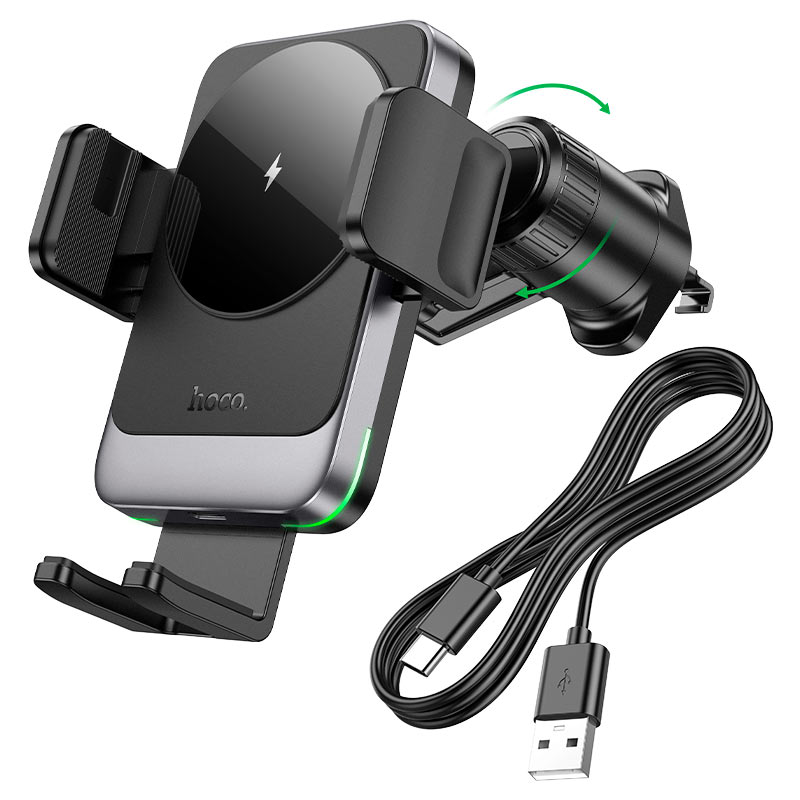 HOCO HW13 Wireless Charging Car Holder for Air Outlet