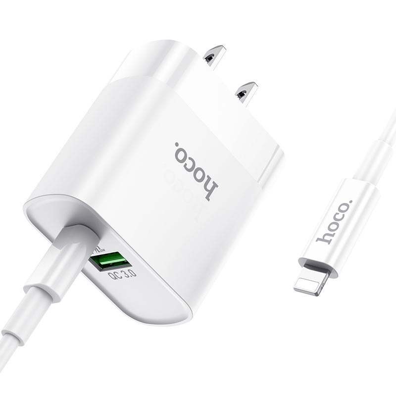 HOCO C80 PD20W + QC3.0 Charger (US) Set