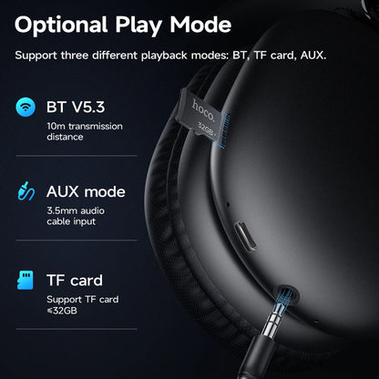 HOCO W35 Max Wireless Headphone (without ANC!)