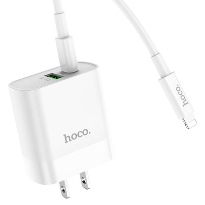 HOCO C80 PD20W + QC3.0 Charger (US) Set
