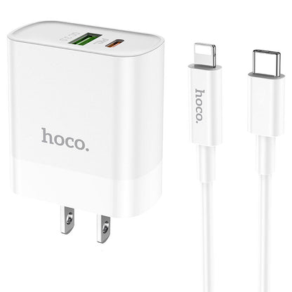 HOCO C80 PD20W + QC3.0 Charger (US) Set