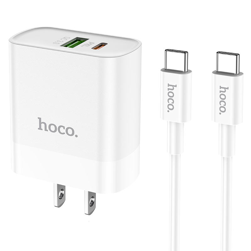 HOCO C80 PD20W + QC3.0 Charger (US) Set