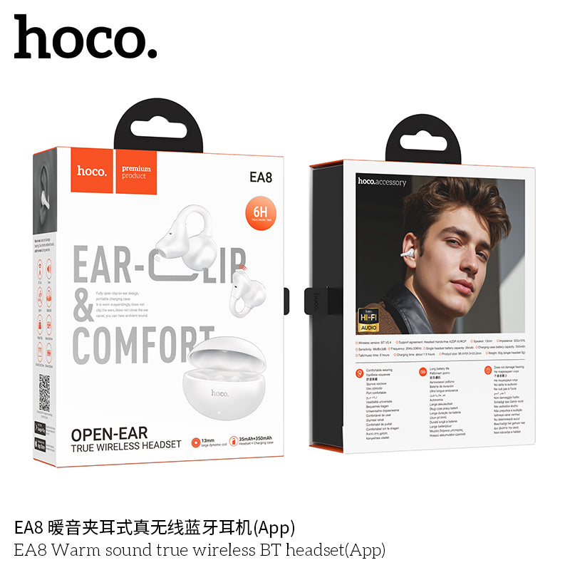 EA8 Warm sound true wireless BT headset