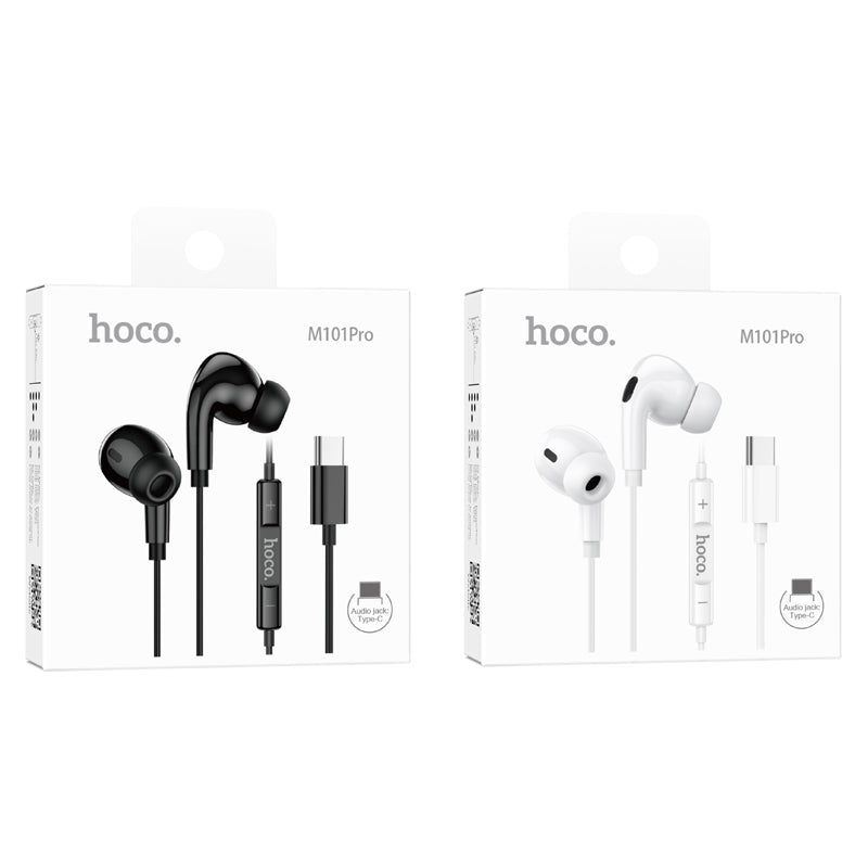 HOCO M101 Pro Type-C Wire-Controled Digital Earphones with Microphone