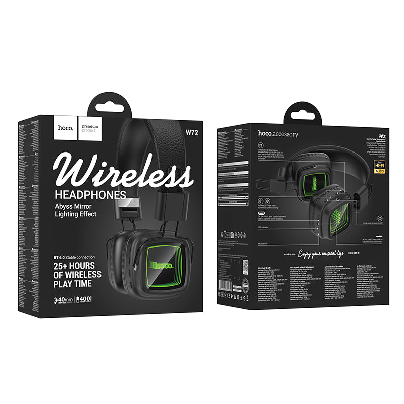 HOCO W72 Bluetooth Headphones