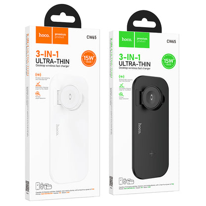 HOCO CW65 3-in-1 Wireless Charger