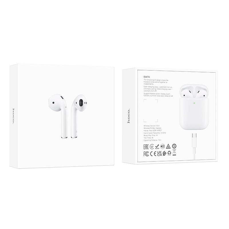 HOCO EW74 TWS Wireless Headphones with Charging Case