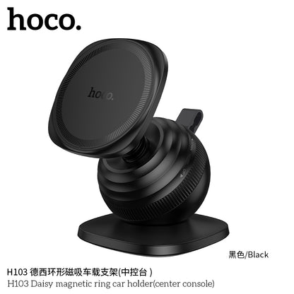 H103 Daisy magnetic ring car holder(center console)