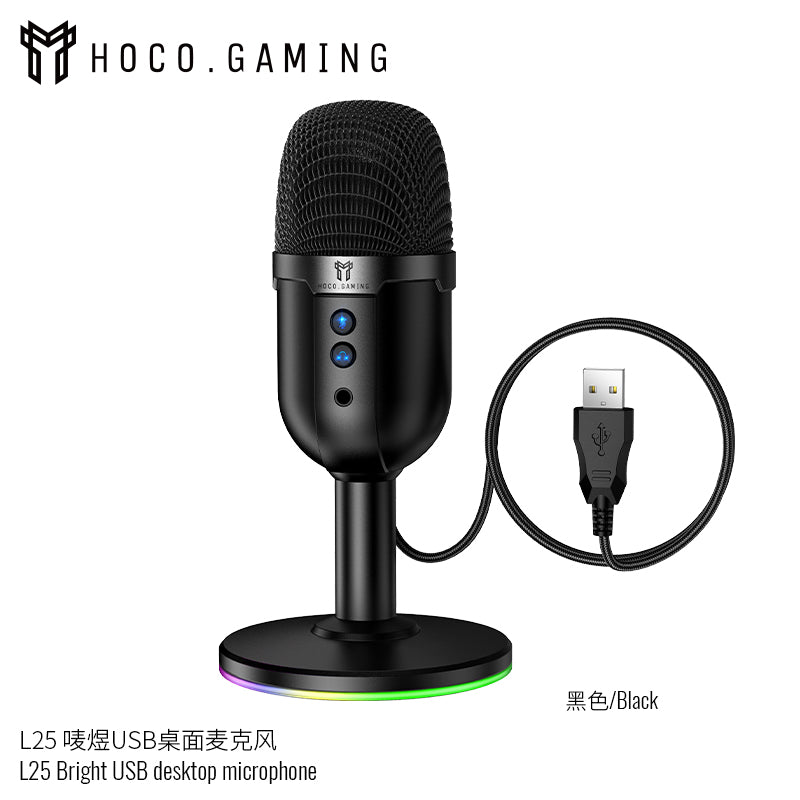 L25 Bright USB desktop microphone