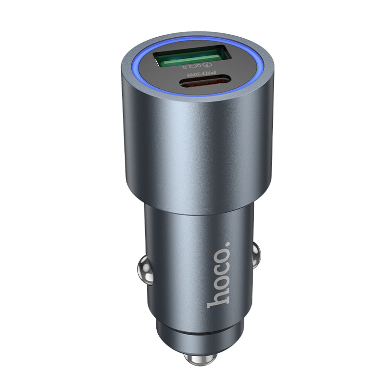 HOCO Z60 48W Dual Port Car Charger PD30W