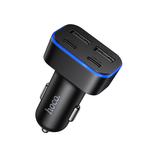 HOCO Z63 4-Port Car Charger (2C2A)