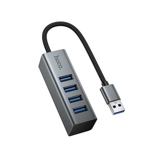HOCO HB1B 4-in-1 USB to USB3.0*4 Converter/Adapter/Hub