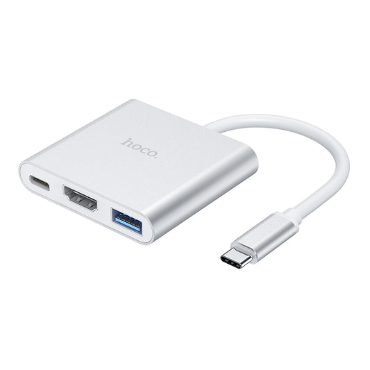 HOCO HB14 Type-C to USB3.0+HDTV+PD Converter/Adapter/Hub
