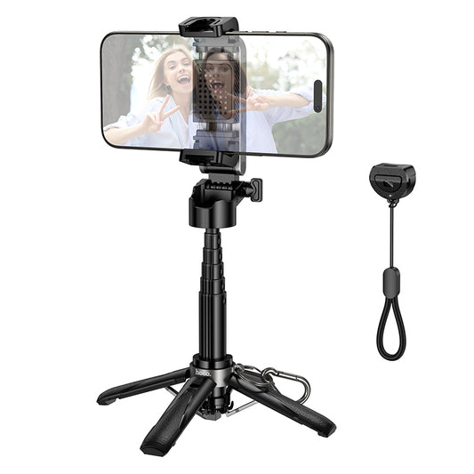 HOCO K27 Aluminum Alloy Live Broadcast Holder Selfie Stick Tripod