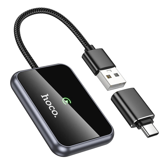 HOCO HU1 Car Wireless CarPlay/Android Auto Adapter
