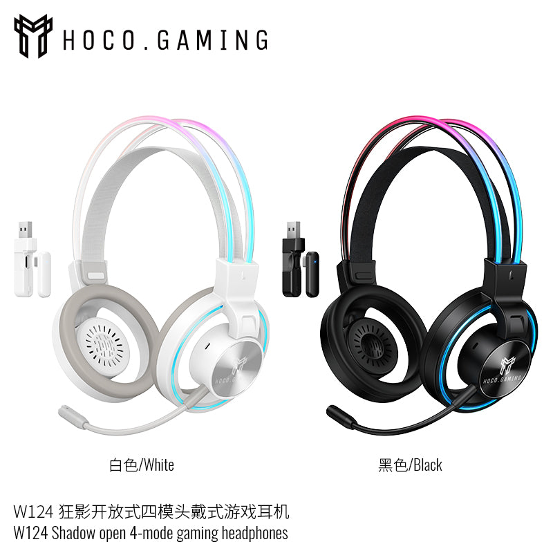 W124 Shadow open 4-mode gaming headphones