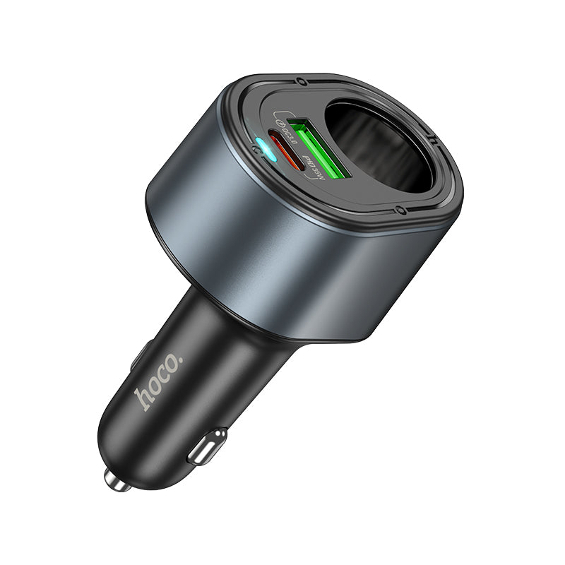 HOCO Z56 PD35W + QC3.0 Car Charger with Cigarette Lighter