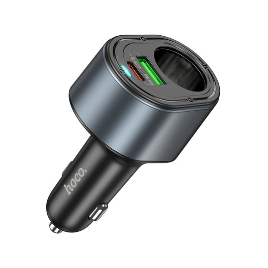 HOCO Z56 PD35W + QC3.0 Car Charger with Cigarette Lighter
