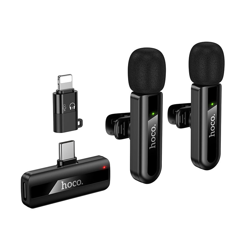 HOCO L20A Wireless Microphone (Lightning/Type-C)