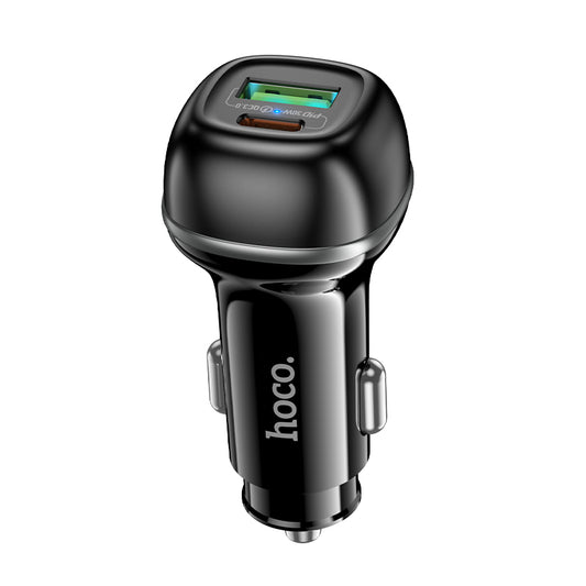 HOCO Z58A 48W Dual Port Car Charger PD30W