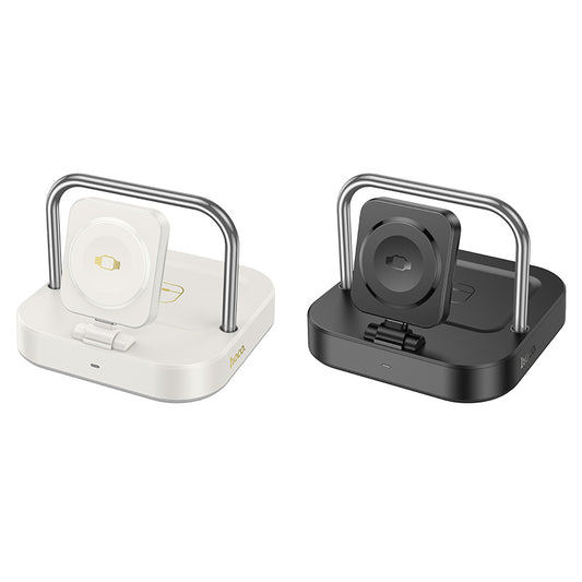 HOCO CQ16A 3-in-1 Desktop Charger + Watch Charger Set
