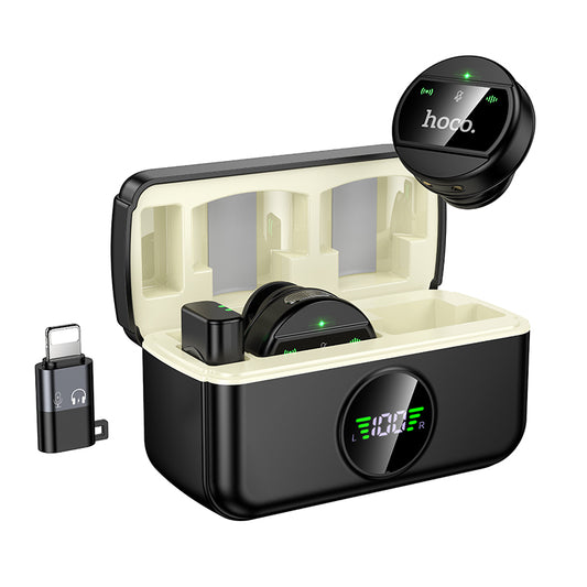 HOCO L22 2-in-1 Wireless Digital Microphone (Lightning/Type-C)