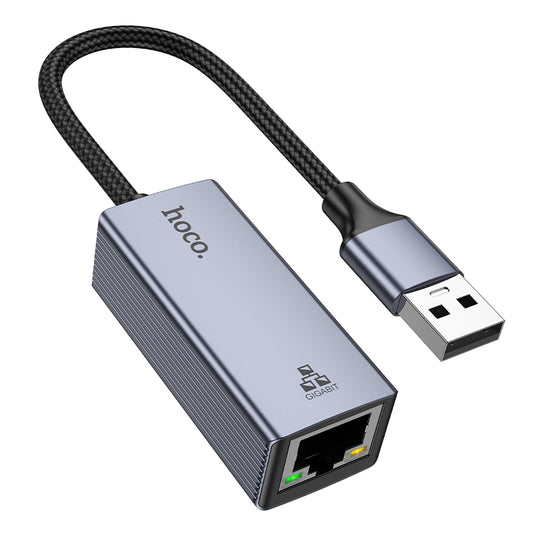 HOCO UA37 USB-A Ethernet Adapter(1000 Mbps)