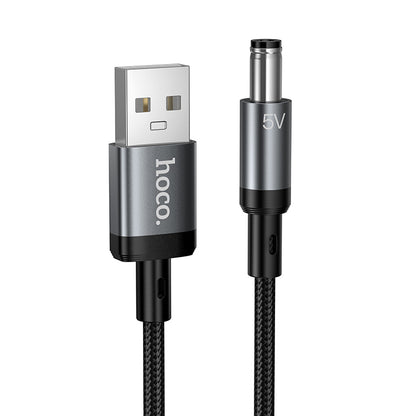 HOCO X129 DC5.5 Charging Cable (Type-C 12V or USB-A 5V)