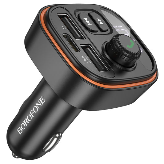 HOCO BC59 Car Charger with Bluetooth + FM Transmitter