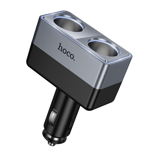 HOCO Z65 Dual Cigarette Lighter Car Charger