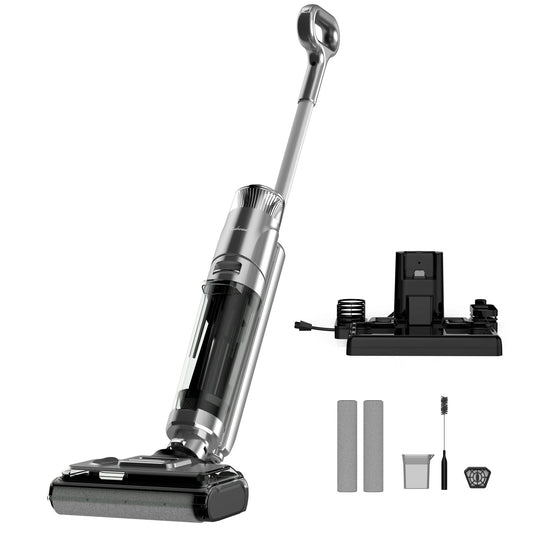 Redroad W13 Smart Cordless All in One Wet Dry Multi-Surface Vacuum and Hard Floor Cleaner