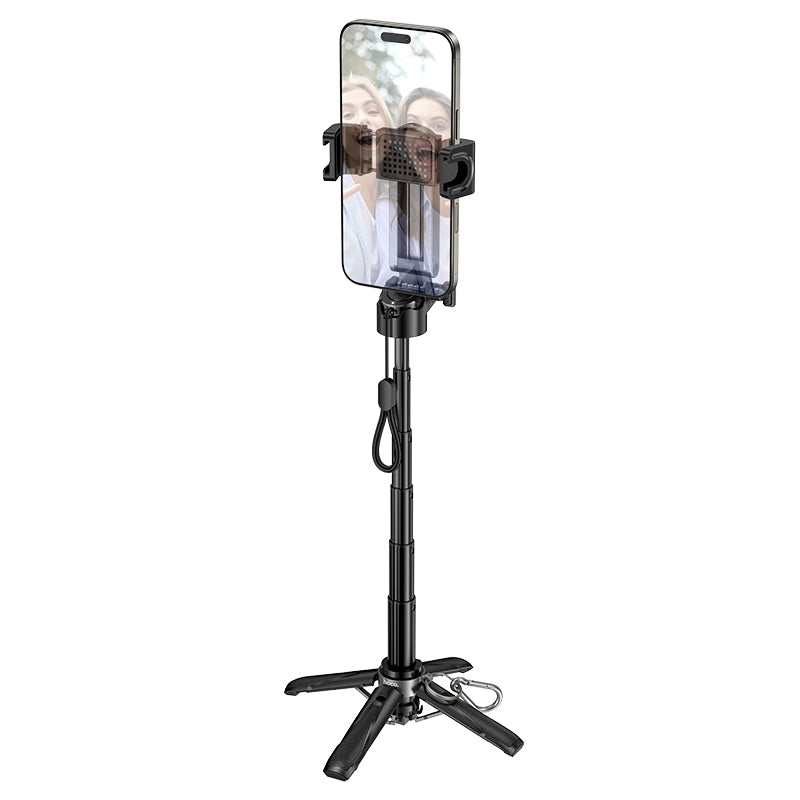 HOCO K27 Aluminum Alloy Live Broadcast Holder Selfie Stick Tripod