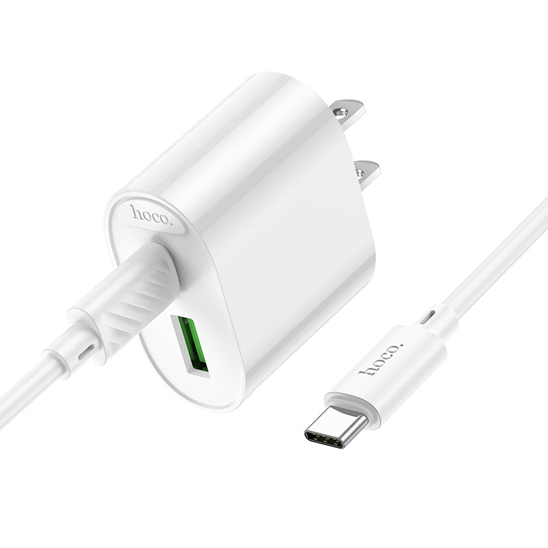 HOCO C109 PD20W + QC3.0 Dual-port Charger (US) Set