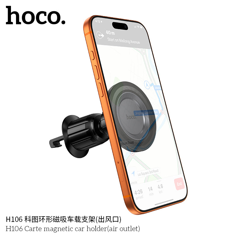 H106 Carte magnetic car holder(air outlet)