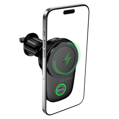 HOCO HW36 Wireless Charging Car Holder for Air Outlet