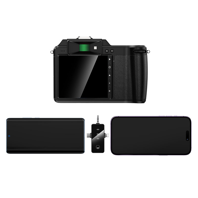 HOCO L20C Dual Wireless Microphone (Lightning/Type-C/3.5)