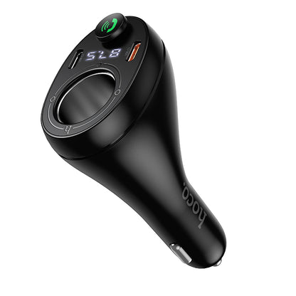 HOCO E88 35W(2C) Cigarette Lighter Car Charger with Bluetooth + FM Transmitter