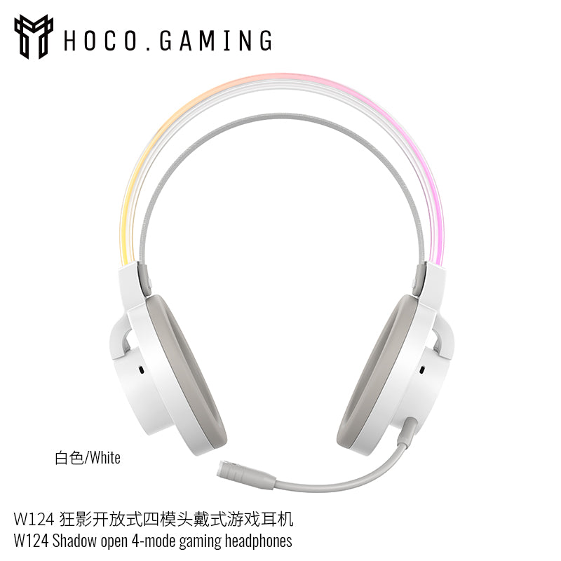 W124 Shadow open 4-mode gaming headphones