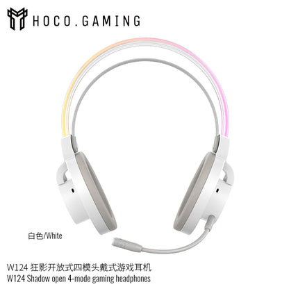 W124 Shadow open 4-mode gaming headphones