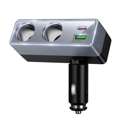 HOCO Z65B Dual Cigarette Lighter(PD48W/1A1C) Car Charger