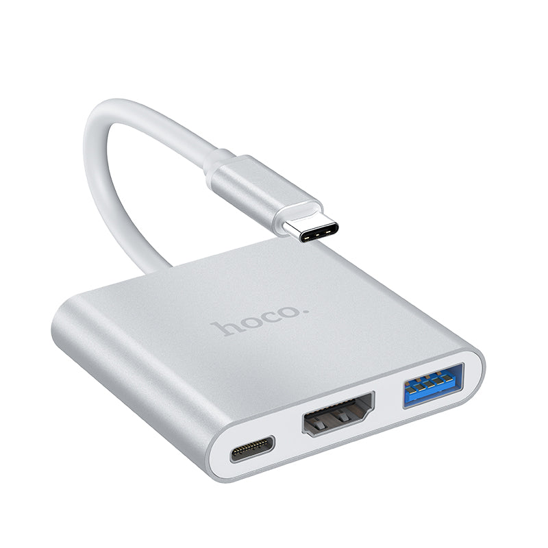 HOCO HB14 Type-C to USB3.0+HDTV+PD Converter/Adapter/Hub